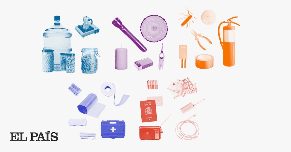 Agua, comida y medicinas: qué incluir en un kit de emergencia como el que recomienda la UE | Internacional