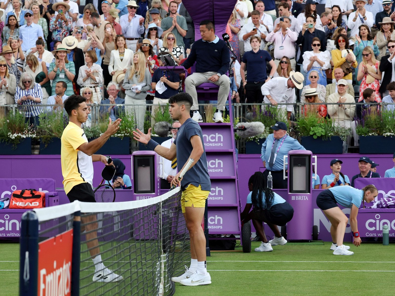 Carlos Alcaraz habló de la batalla que se le viene con Francisco Cerúndolo, esta noche en el Masters 1000 de Indian Wells: “Es un jugador completo”