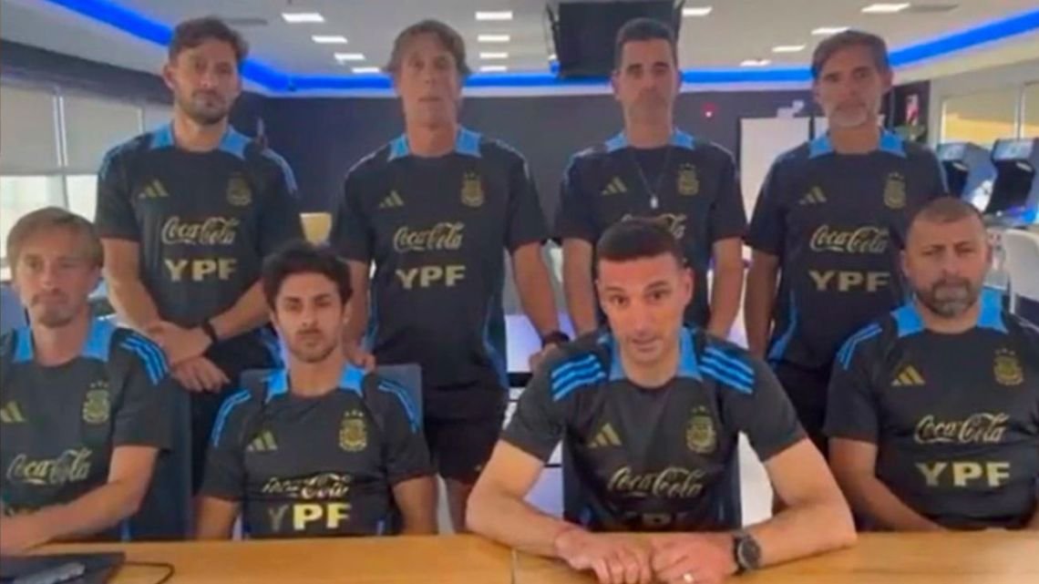 El emotivo mensaje de Scaloni por las inundaciones en Bahía Blanca