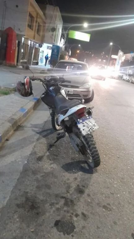 Esquel: detienen a un motociclista ebrio que circulaba en contramano