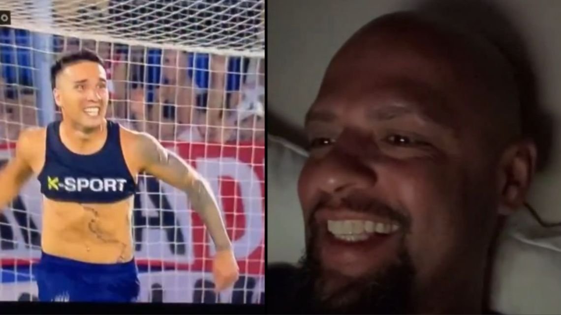 Felipe Melo subió un video burlándose de River tras perder la final y festejó el triunfo de Talleres