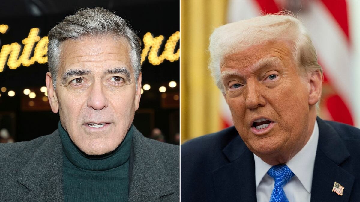 Guerra abierta entre Trump y Clooney: el actor avisa de la falta de libertad de prensa y el presidente le llama “estrella de segunda” | Gente