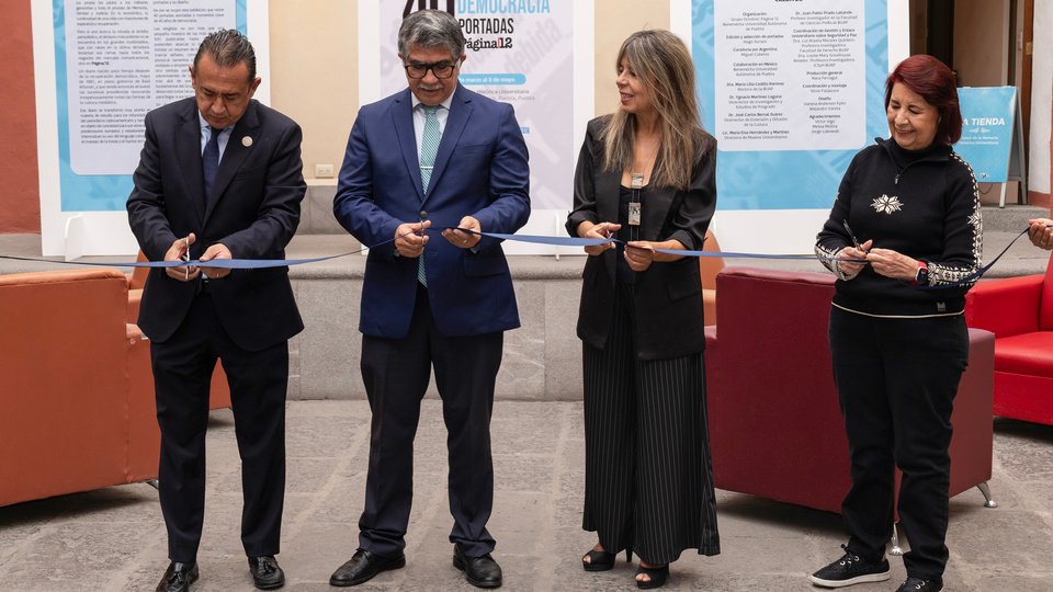 José Carlos Bernal Suárez, Ygnacio Martínez Laguna, Nora Veiras y Elsa Hernández y Martínez.