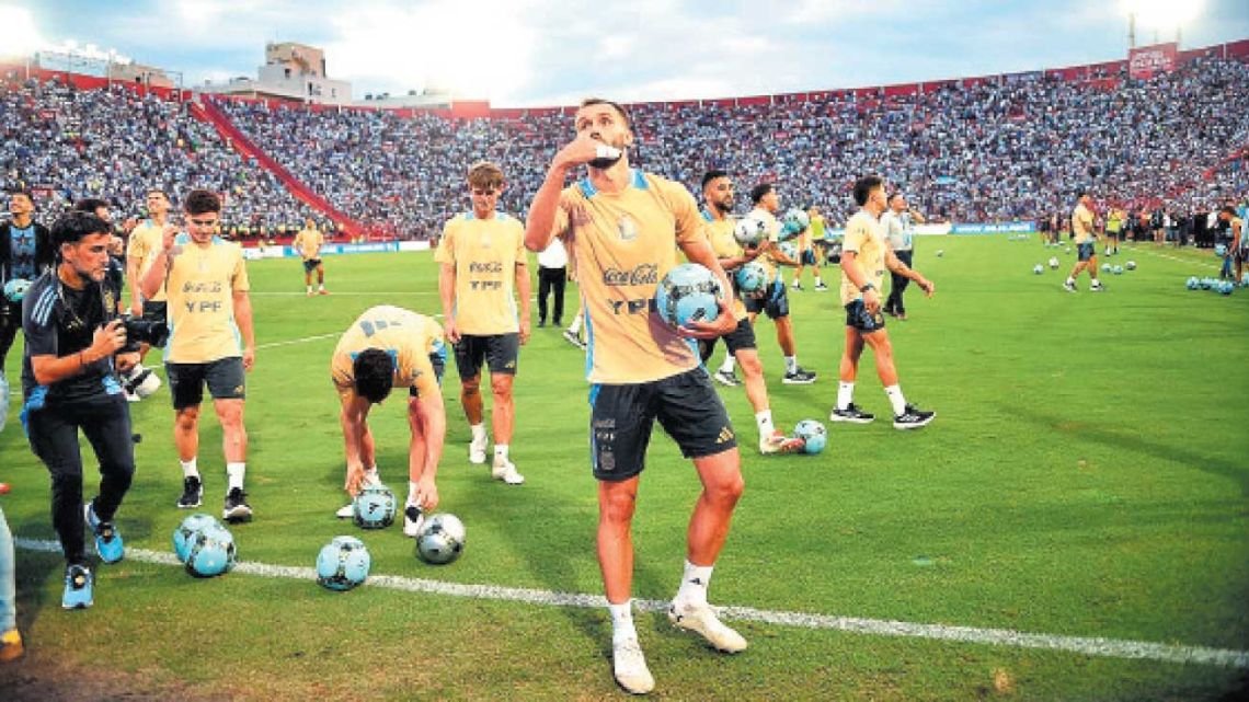 La Scaloneta protagonizó un amistoso a beneficio de un hospital de Bahía Blanca