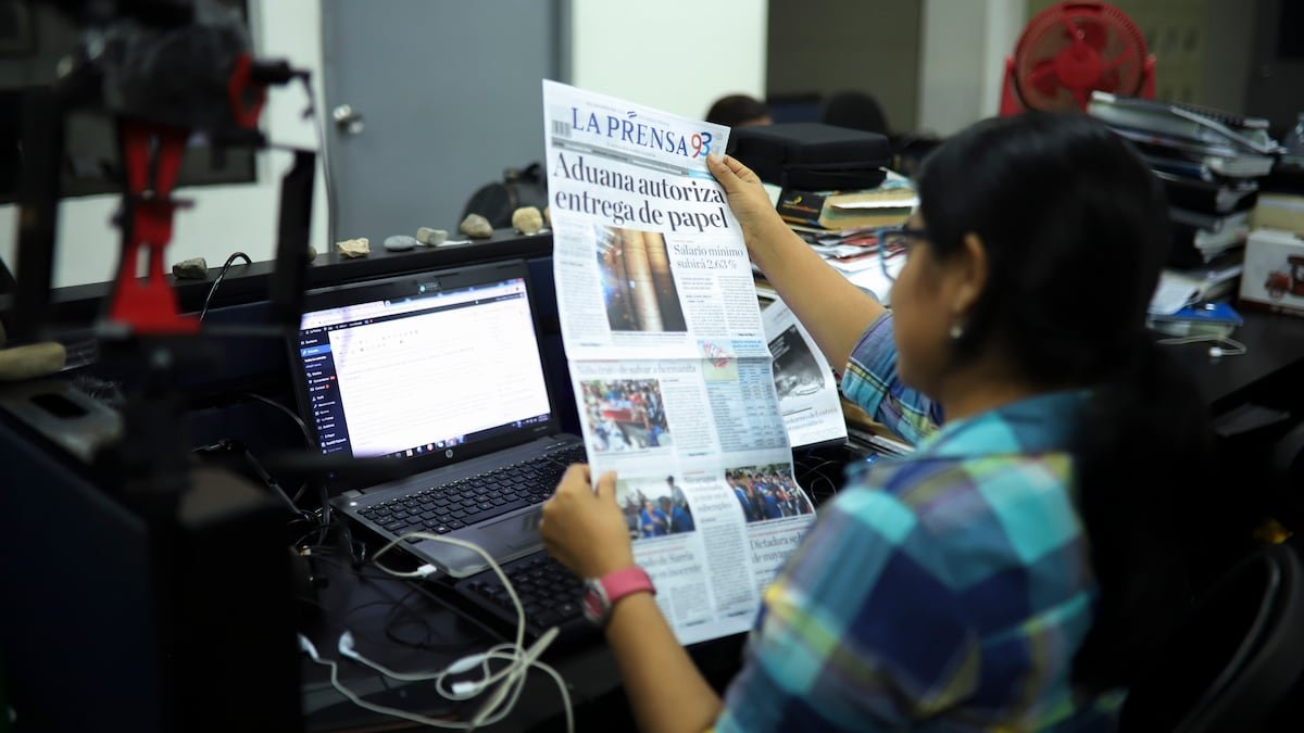La épica periodística del diario ‘La Prensa’ de Nicaragua gana el Premio Rey de España