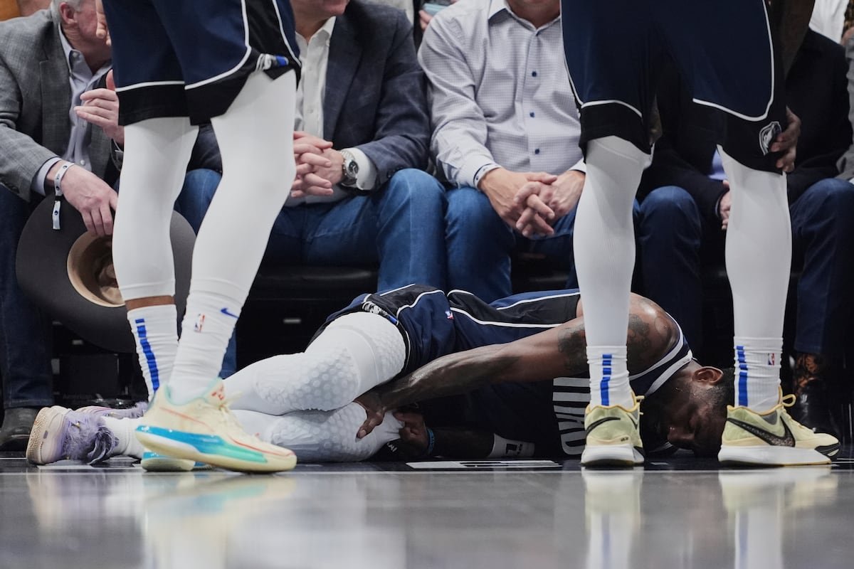 La grave lesión de Kyrie Irving termina de hundir a los Mavericks post-Doncic | Baloncesto | Deportes