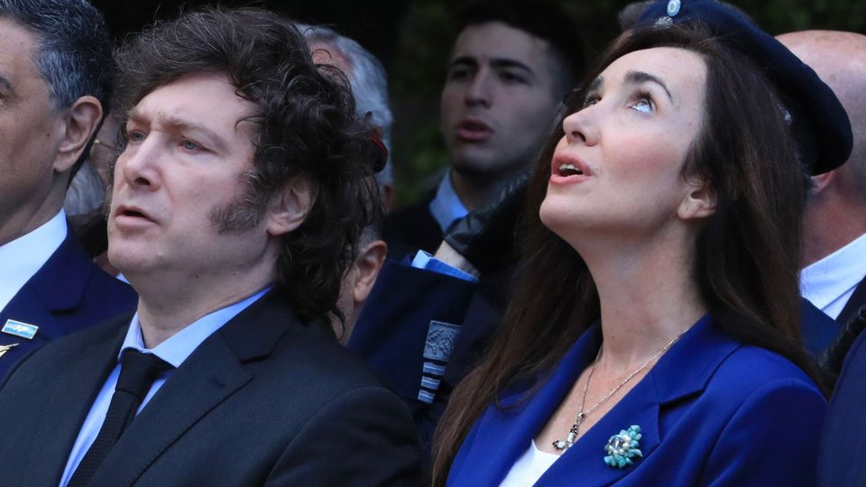 Malvinas: Javier Milei y Victoria Villarruel, cada uno por su lado | No los une ni la memoria de los caídos y el homenaje a los veteranos de la guerra