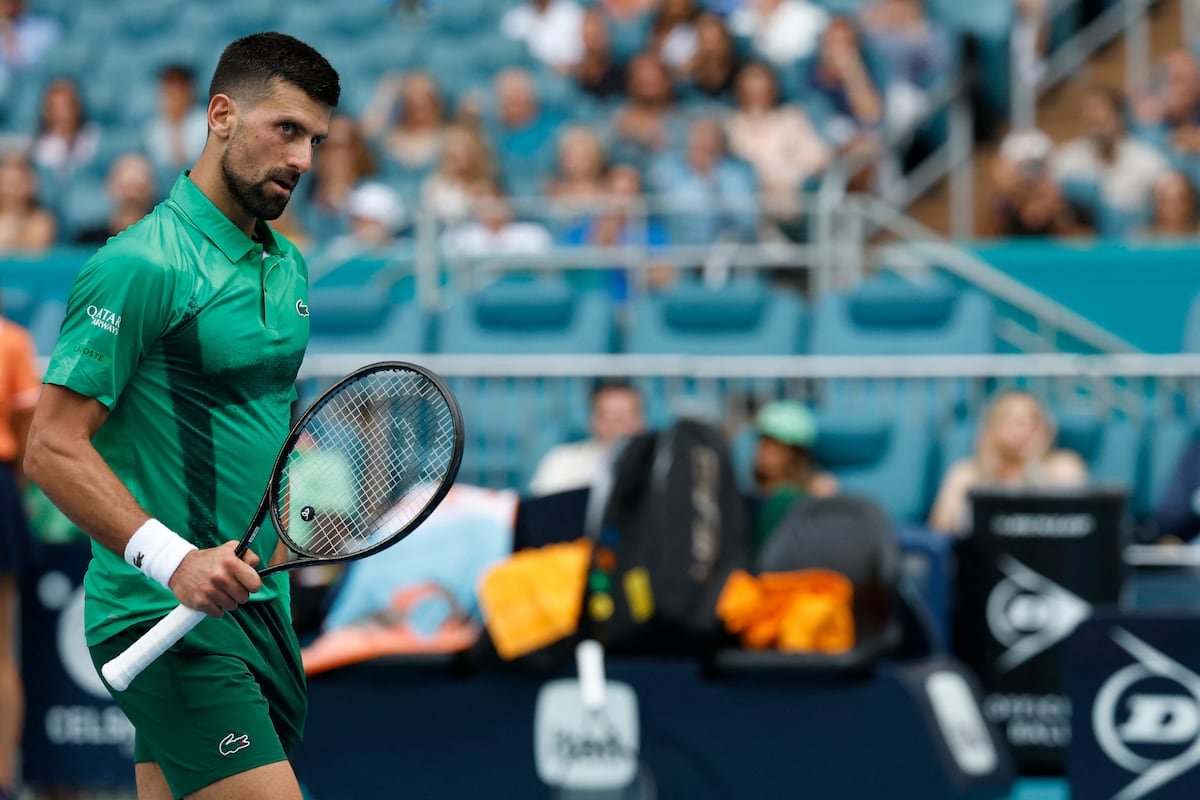 Masters de Miami 2025: En un cuadro dinamitado, resiste Djokovic y celebra el ‘abuelo’: “¡Mon-fils!” | Tenis | Deportes