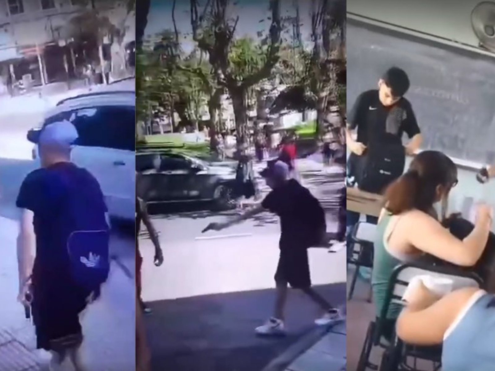Policías entraron al aula en una escuela de San Martín y le incautaron dos armas a un alumno