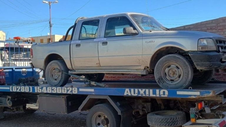 Recuperaron en Trelew una camioneta robada en Puerto Madryn hace un año