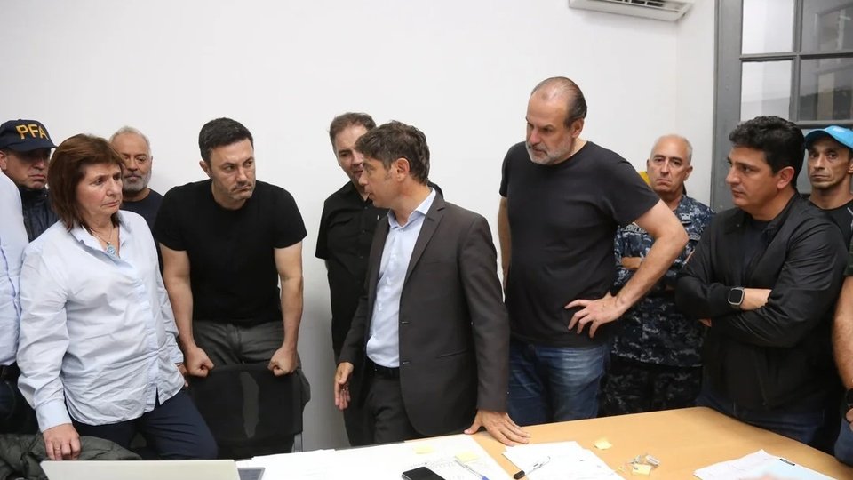 Temporal en Bahía Blanca: Kicillof, Bullrich y Petri ya están en la ciudad | Coordinación de acciones
