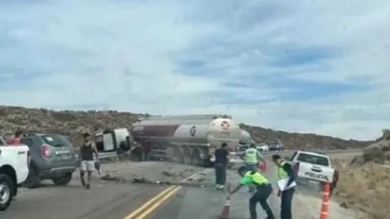 Trágico choque en la Ruta 237: un muerto y demoras en el tránsito
