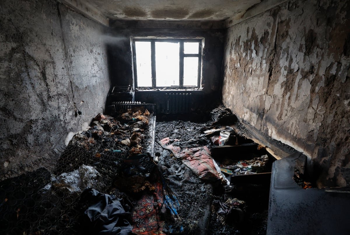 Un ataque ruso en Kiev mata a tres personas en las horas previas a las negociaciones de paz en Arabia Saudí | Internacional