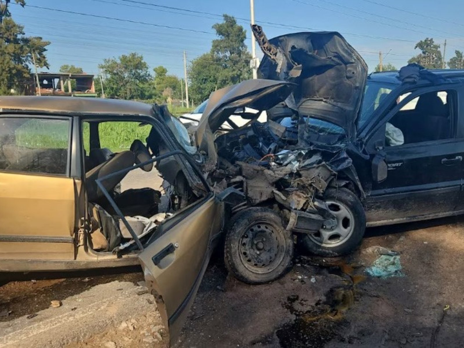 Un chico de 15 años chocó con una camioneta a un Dodge 1500 y mató al conductor