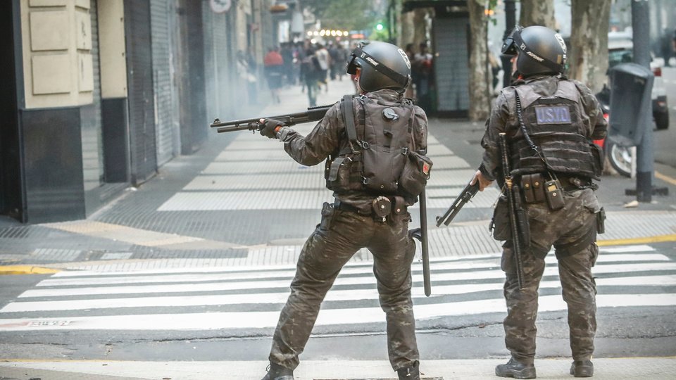 Una represión injusta e ilegal