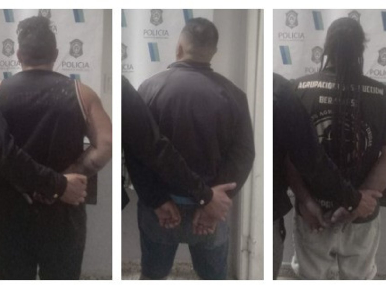 dos heridos y cinco detenidos