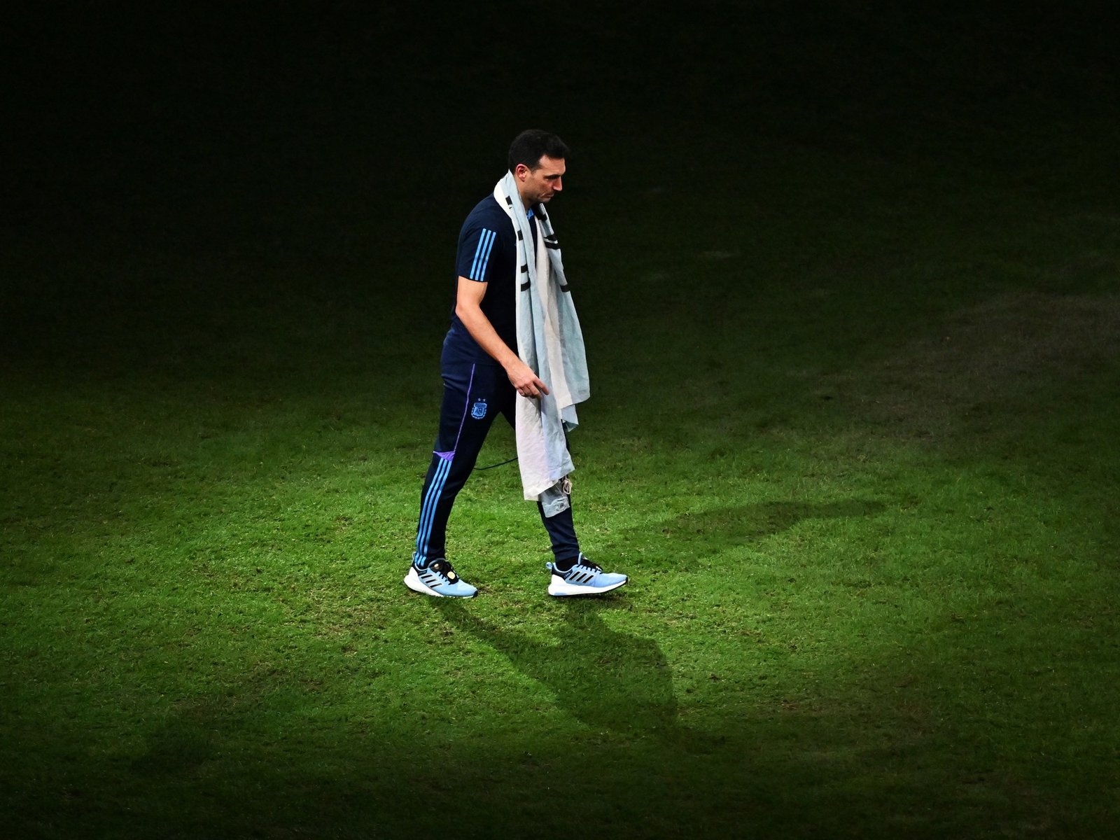 el interino en el que nadie creía y se convirtió en padre de la Scaloneta