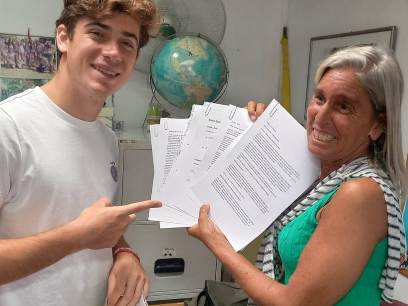 su profesora a los 14 años reveló su confesión sobre la Fórmula 1