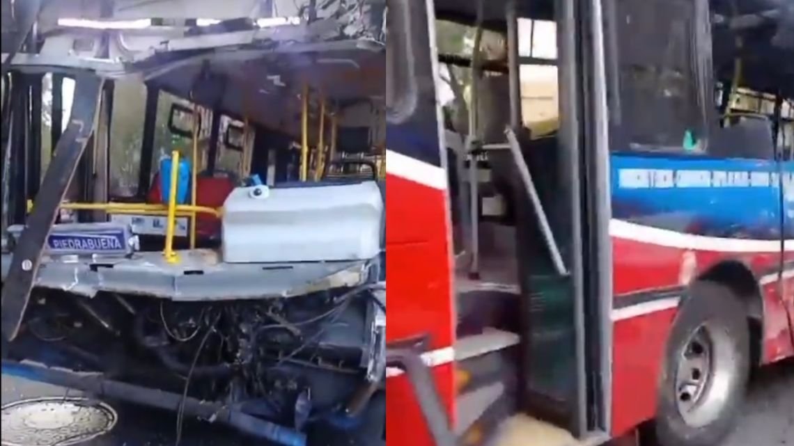Al menos 27 heridos en un choque de colectivos en Congreso