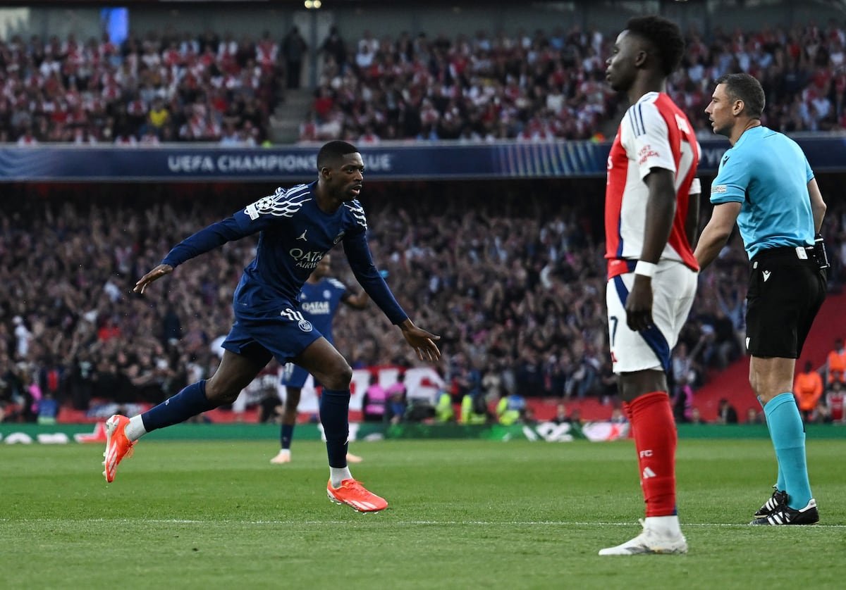 Arsenal – PSG en directo | Los de Luis Enrique ganan al descanso gracias al gol de Dembélé | Fútbol | Deportes