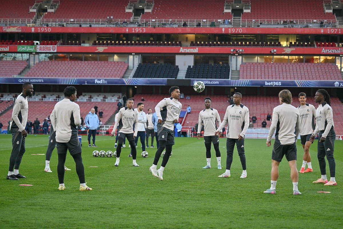 Arsenal – Real Madrid en directo | Vuelve Courtois bajo palos y Valverde regresa al lateral derecho | Fútbol | Deportes