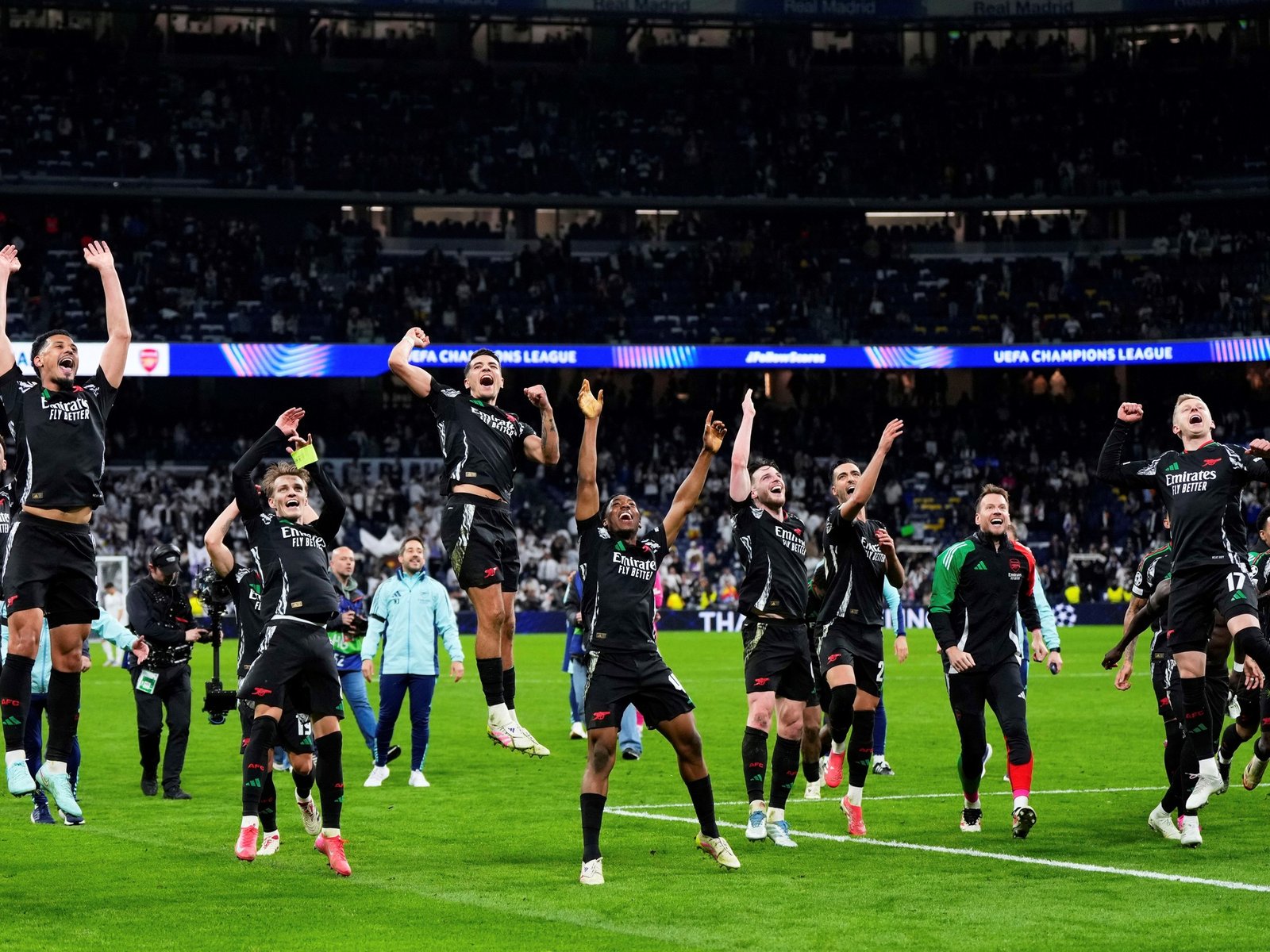 Arsenal trituró la esperanza del Real Madrid y se metió en semifinales después de 16 años de la mano de Mikel Arteta