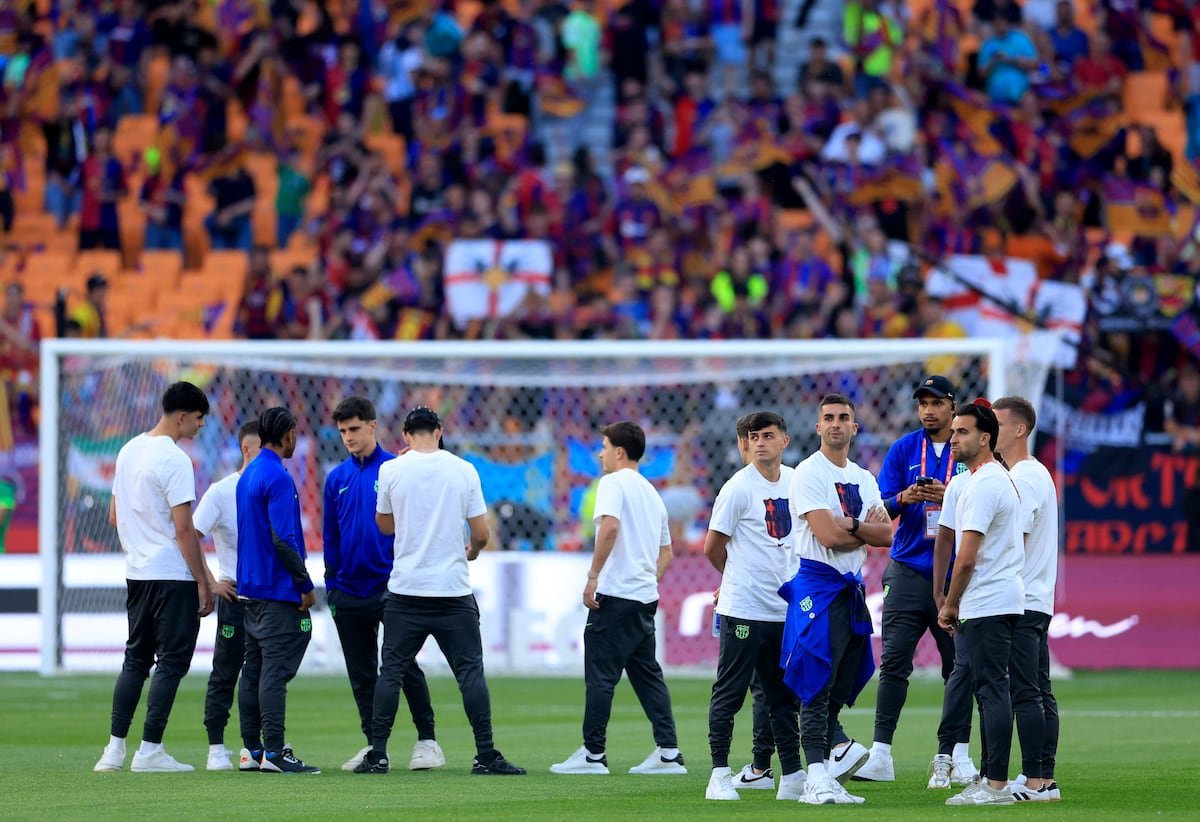 Barcelona – Real Madrid, la final de la Copa del Rey en directo | Mbappé se cae del once blanco y Ferran entra en el azulgrana | Fútbol | Deportes