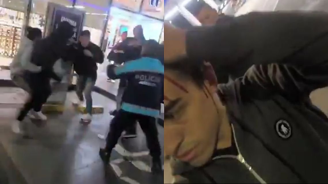 Batalla campal en Avellaneda: corridas, piñas y armas entre policías, una empleada judicial y motociclistas