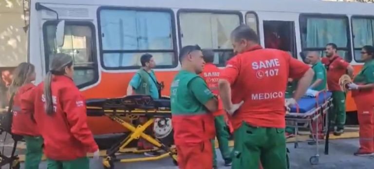 Catorce menores resultaron heridos tras un choque entre un micro escolar y un camión en Buenos Aires