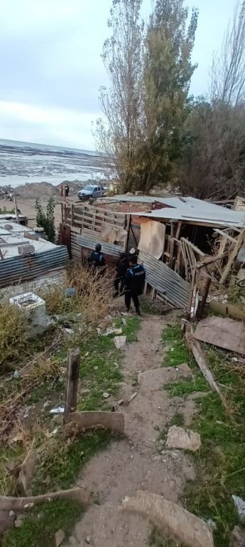 Desalojaron terrenos ocupados en barrio Stella Maris