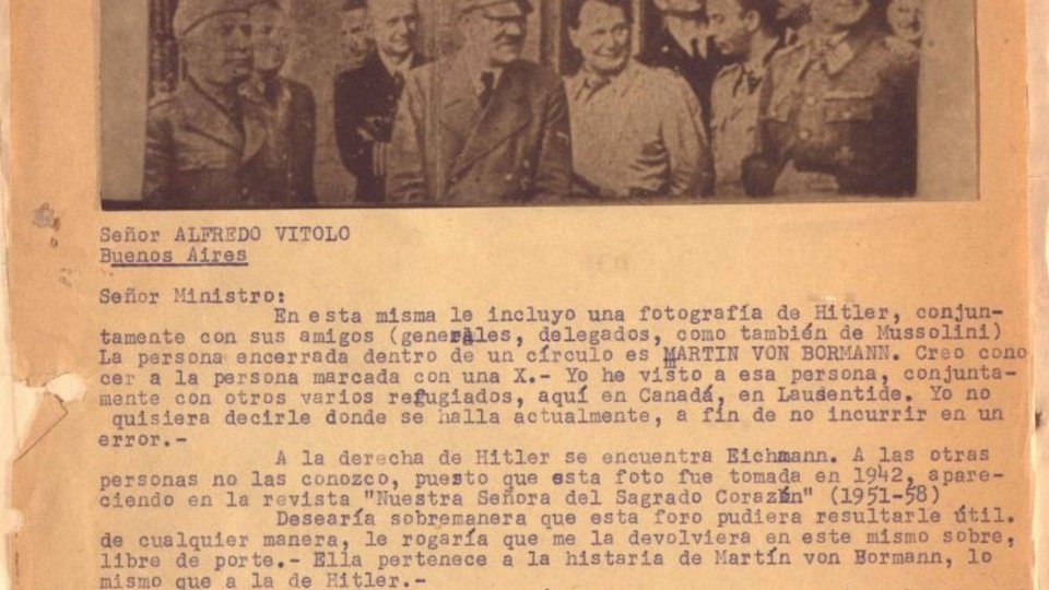 El Archivo General de la Nación y los documentos sobre los nazis en Argentina  | Se publicaron alrededor de 1.850 piezas documentales