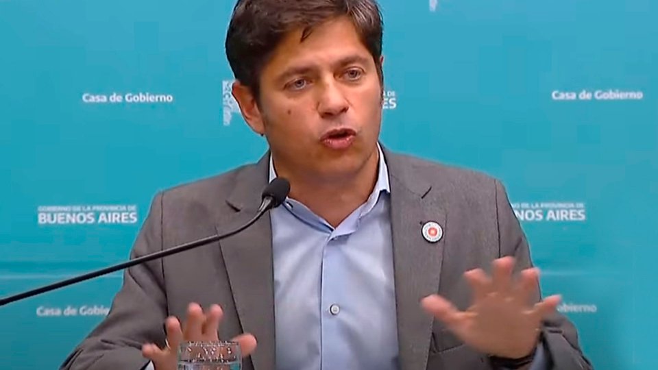 El gobernador Kicillof anunció que desdobla las elecciones bonaerenses