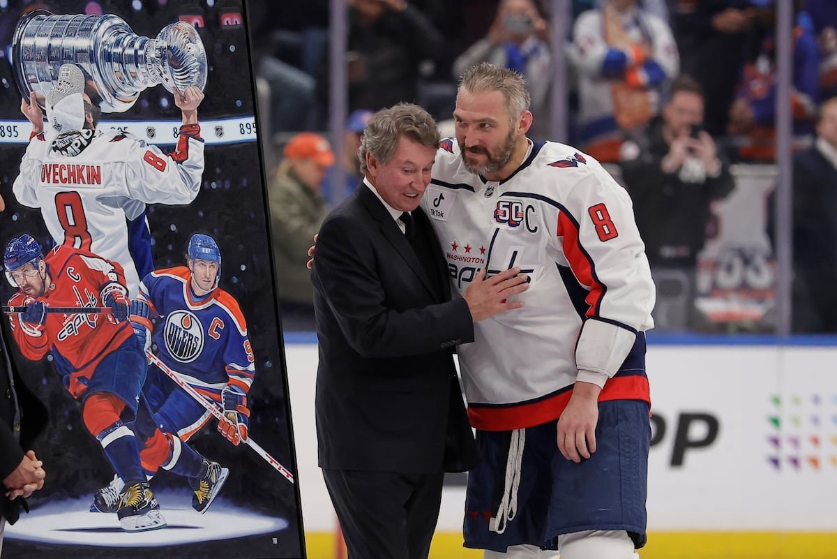 El ruso Alex Ovechkin supera el mítico récord de goles de Wayne Gretzky en la NHL, la liga de hockey sobre hielo | Deportes