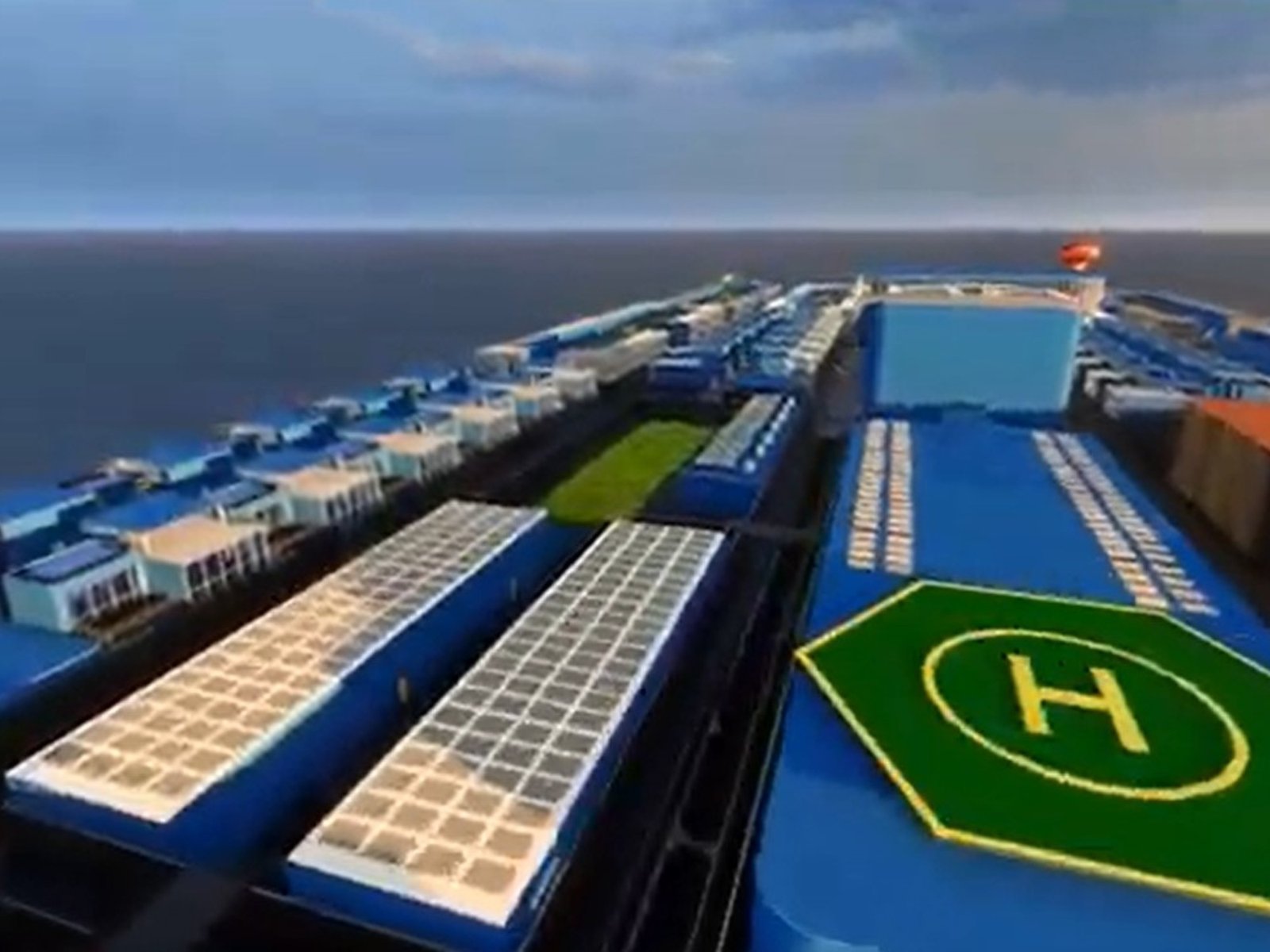 Intentan crear ciudades y micronaciones flotantes en un lejano rincón del mar al que no llegan las leyes