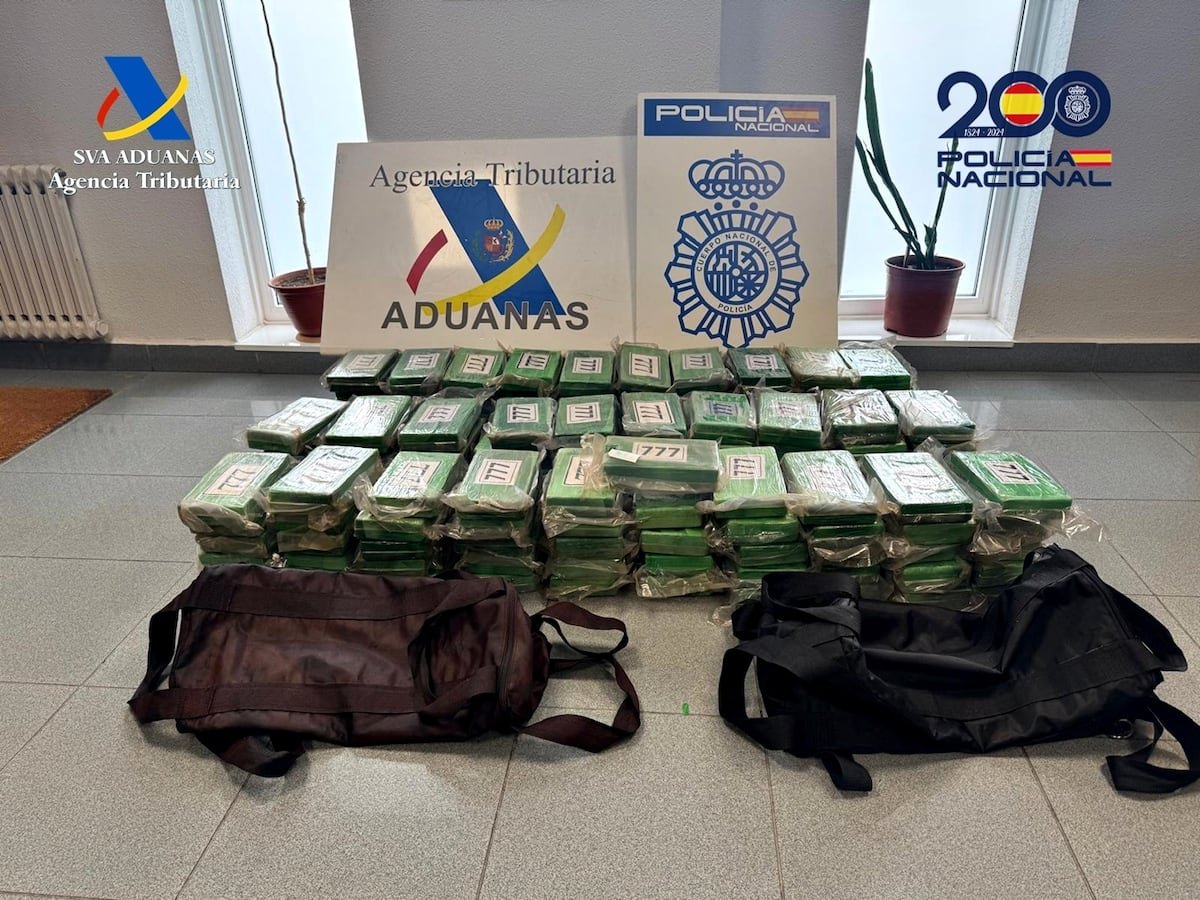 Intervenidos 150 kilos de cocaína sumergidos en el casco de un mercante que hacía la ruta comercial en Vigo | España