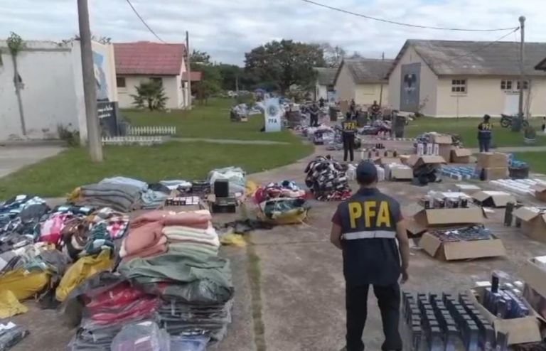 La PFA secuestró contrabando de electrónica valuado en mil millones