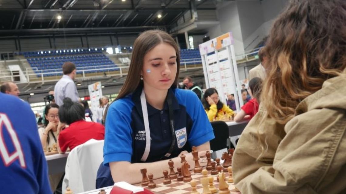 La campeona mundial juvenil de ajedrez WGM en Córdoba