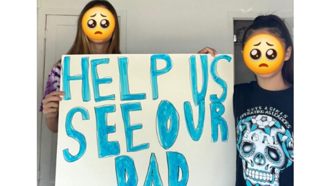 La desesperación de un padre que no ve a sus hijas hace 8 años y busca la ayuda de Milei: su exesposa se las llevó a EEUU