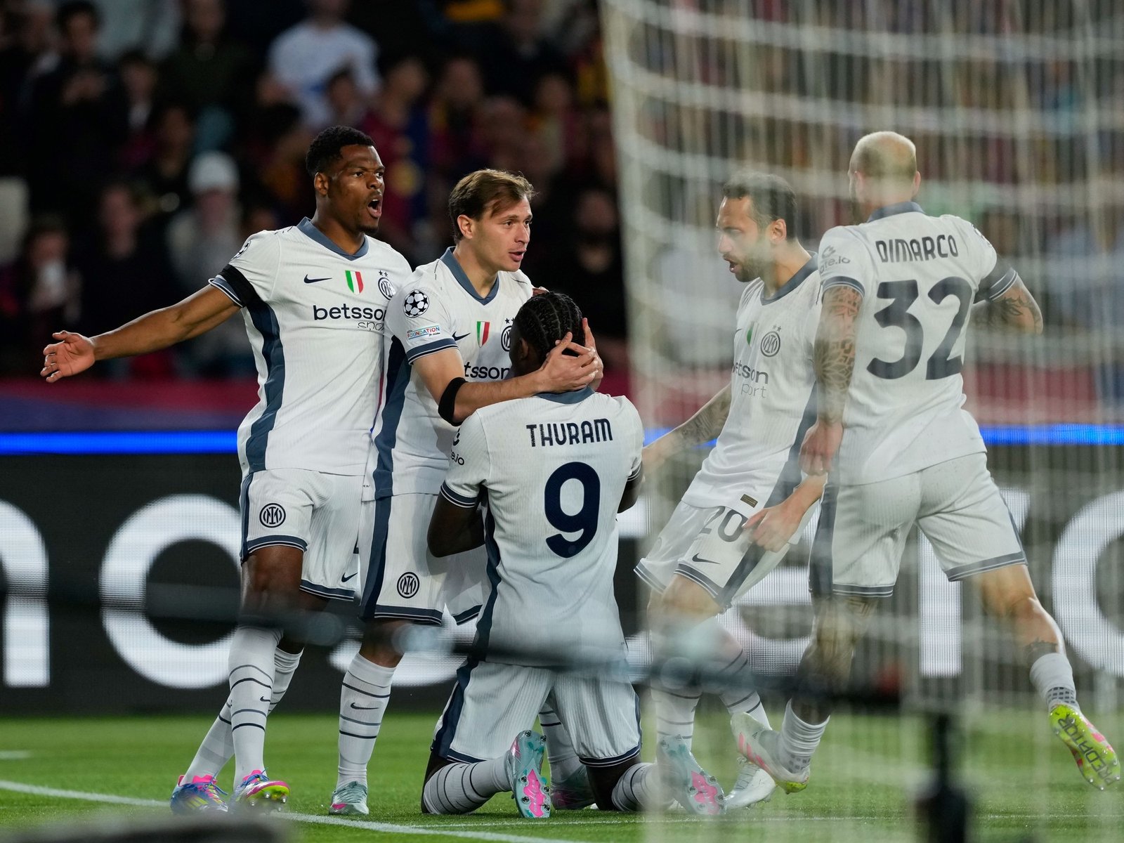 Marcus Thuram marcó el segundo gol más rápido de la historia del Inter de Milán en la Champions League: taco y a cobrar