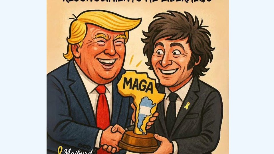 Milei imagina su premio “MAGA” con una Argentina en el continente africano | Viaja a EE.UU. para recibir un nuevo galardón “por su liderazgo”