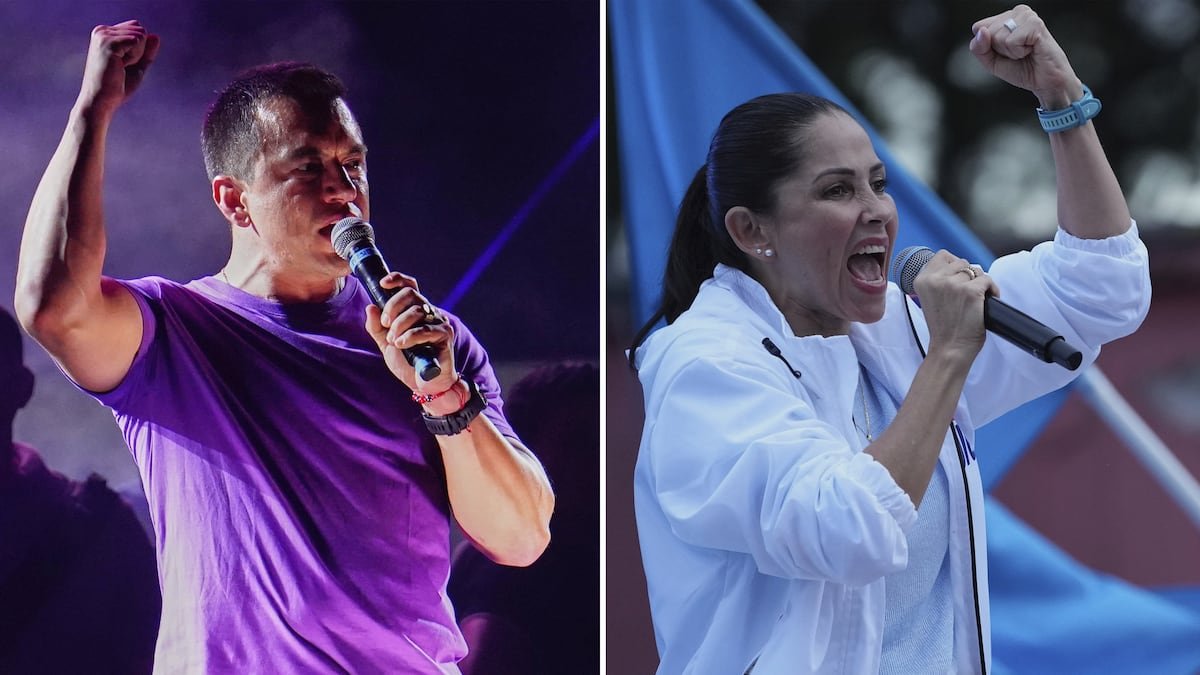 Noboa y González cierran empatados en los sondeos la campaña por la presidencia de Ecuador