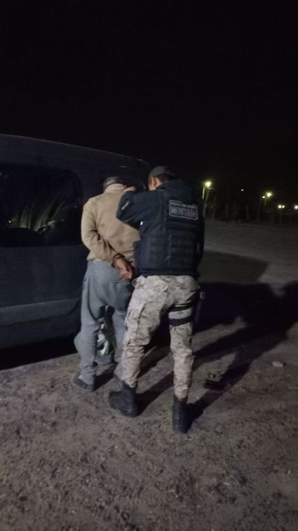 Persecución policial en Ruta 4: un detenido por abigeato y desobediencia