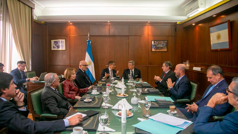 Rosatti se reunió con la Cámara de Casación Penal por la aplicación del sistema acusatorio | El titular de la Corte y del Consejo de la Magistratura fue a Comodoro Py