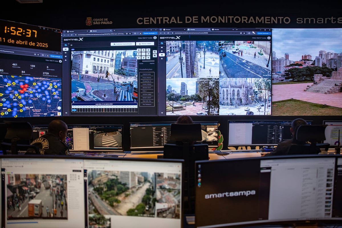 São Paulo, un gran hermano de 25.000 cámaras y reconocimiento facial contra el crimen