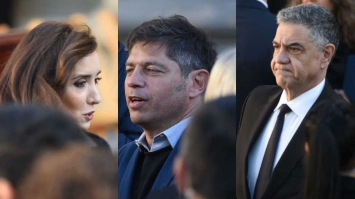 Victoria Villarruel, Axel Kicillof y Jorge Macri representaron el universo político en la Catedral