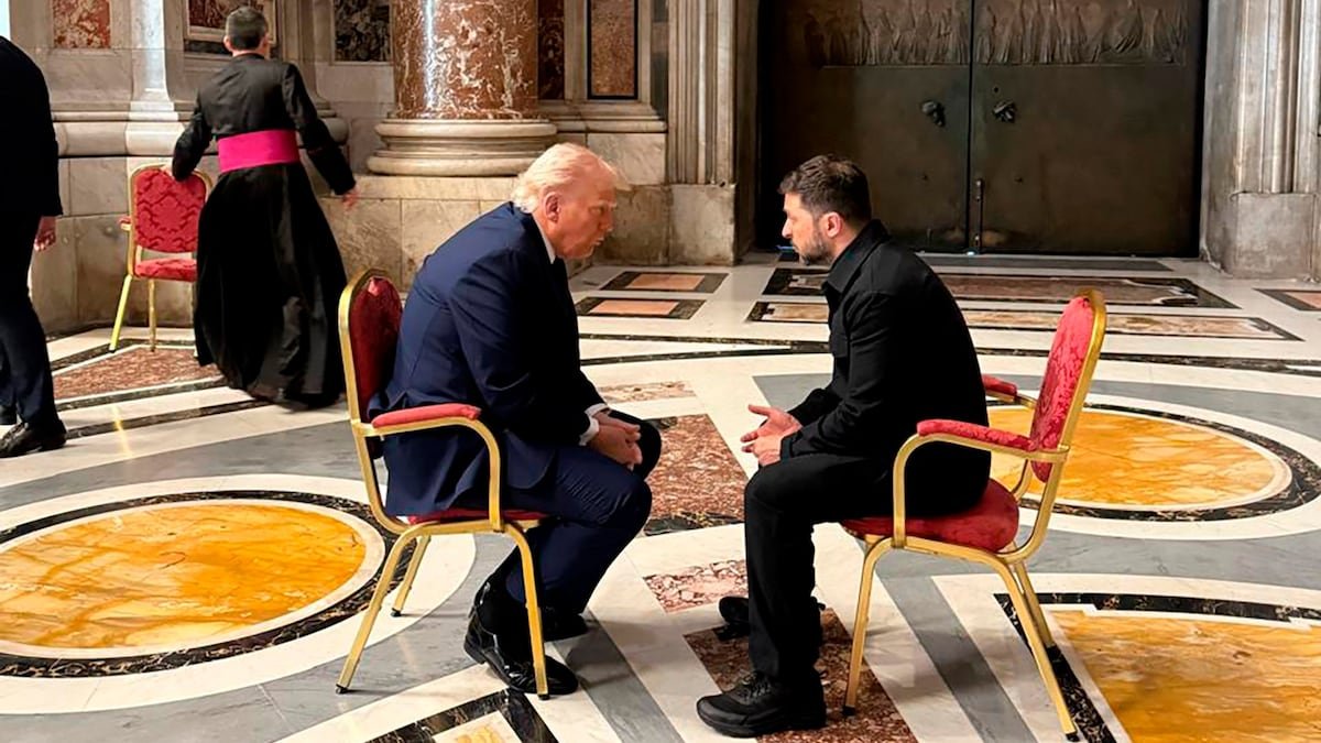 Zelenski y Trump se reencuentran en el Vaticano para tratar de avanzar en la senda de la paz para Ucrania | Internacional