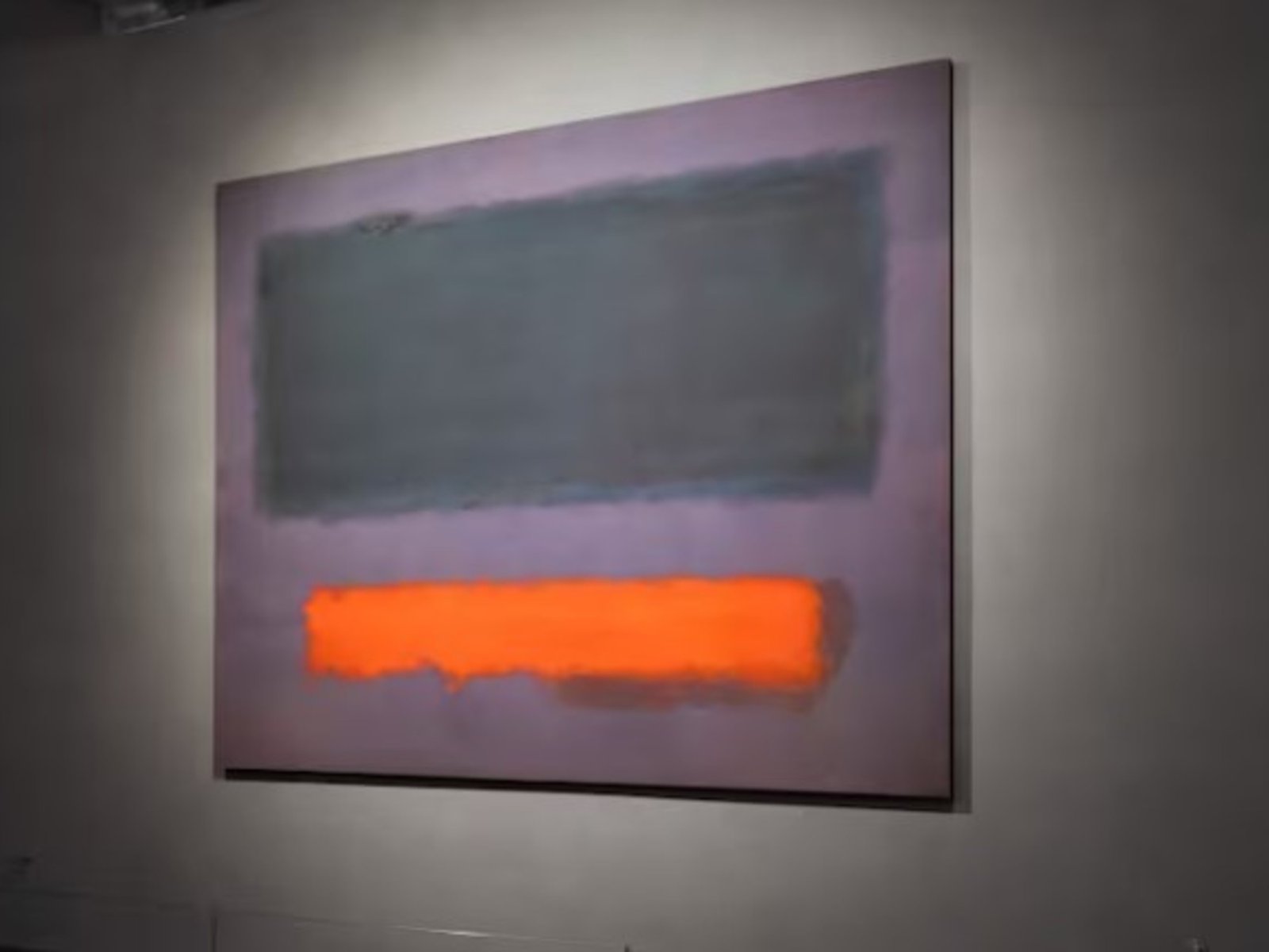 un chico dañó un cuadro de Mark Rothko valuado en 50 millones de euros