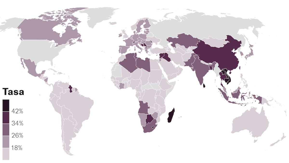 ¿Qué aranceles ha impuesto Trump contra cada país? Atlas de la guerra comercial | Economía