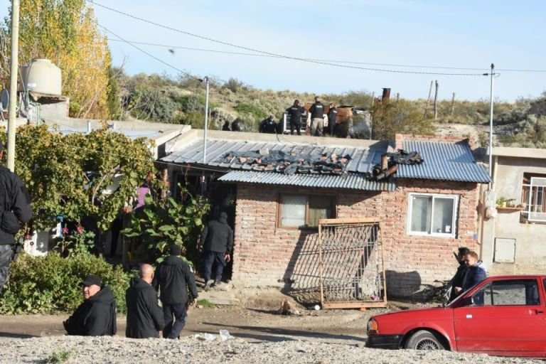 Allanan la casa de un hermano de Emanuel Centeno en Gaiman