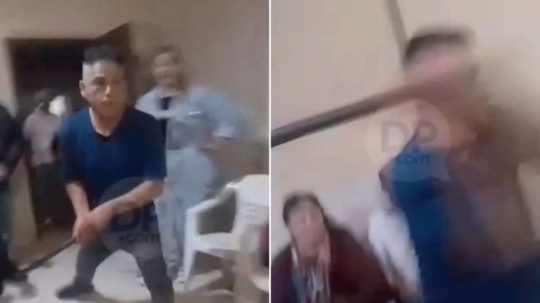 Brutal pelea entre pastores evangélicos en pleno templo